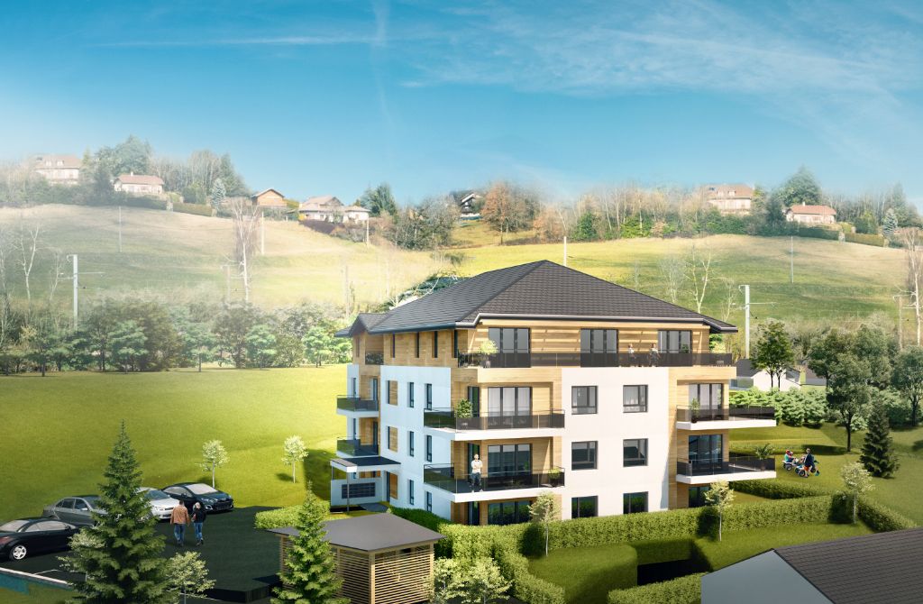 Appartement Groisy 3 pièces 66.5 m² - 290 500 Euros -