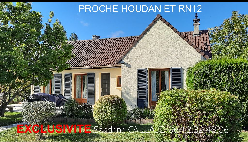 EXCLUSIVITE HOUDAN (78550) - Maison individuelle - sous-sol total - 3 chambres - terrain 1146 m² - garage - 328 000 Euros HAI