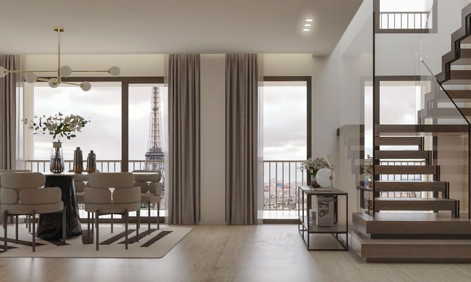 PARIS-15E-ARRONDISSEMENT Appartement Loft 2pièce(s) Paris 1