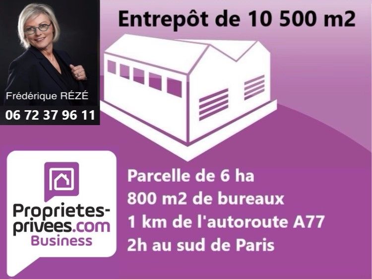 PARIS-16E-ARRONDISSEMENT Région de NEVERS :   Entrepôt de 10.500 m², axe PARIS NEVERS 1