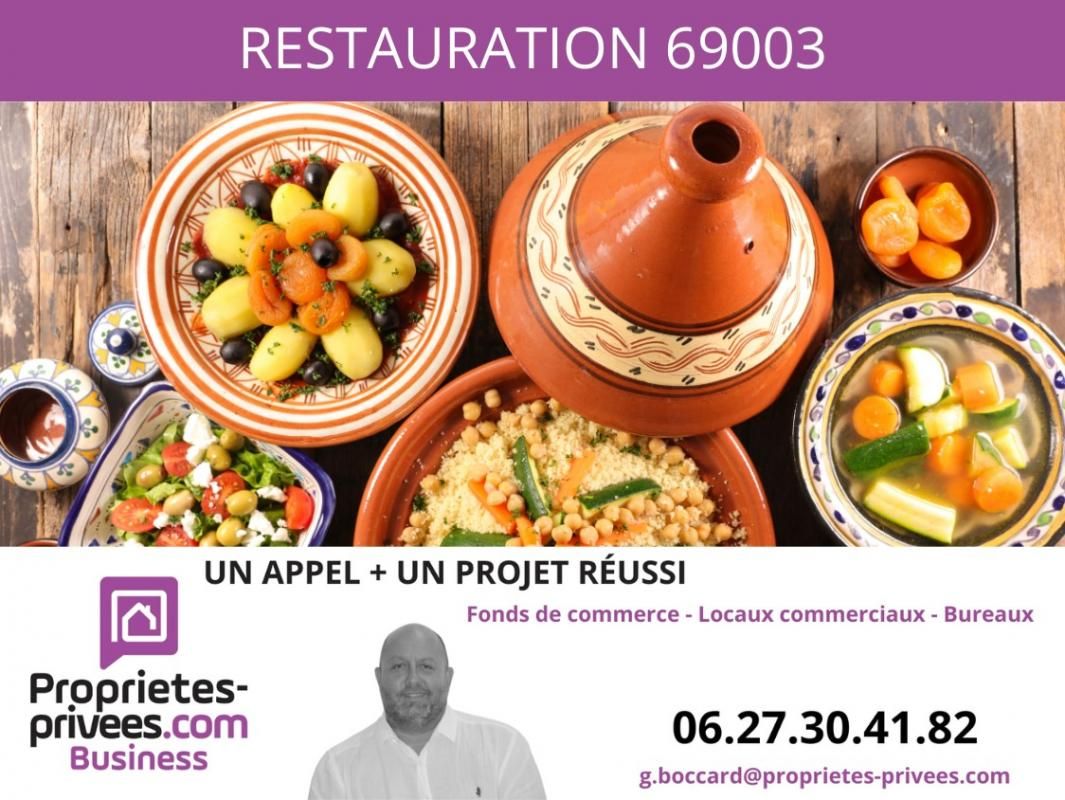 LYON-3E-ARRONDISSEMENT Rhône, 69003 LYON - Restaurant secteur Duguesclin 1