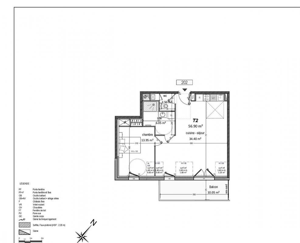 PERROS-GUIREC Vente appartement T2 , 56 m² , 22700 Perros Guirec 3