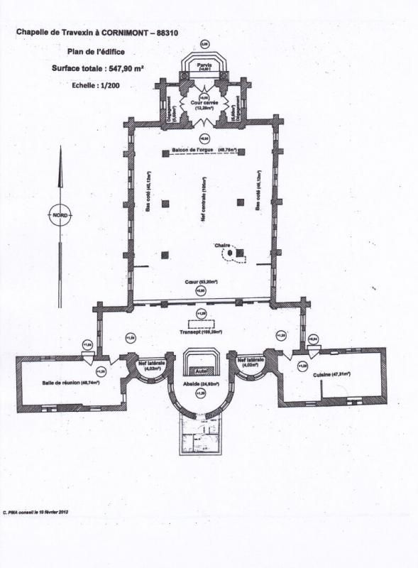 CORNIMONT Chapelle désacralisée 1901  (88130 )  CORNIMONT 3