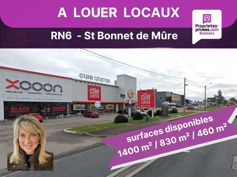 SAINT-BONNET-DE-MURE A LOUER RN6 - St Bonnet de Mûre - Local commercial 1.400 m² 3