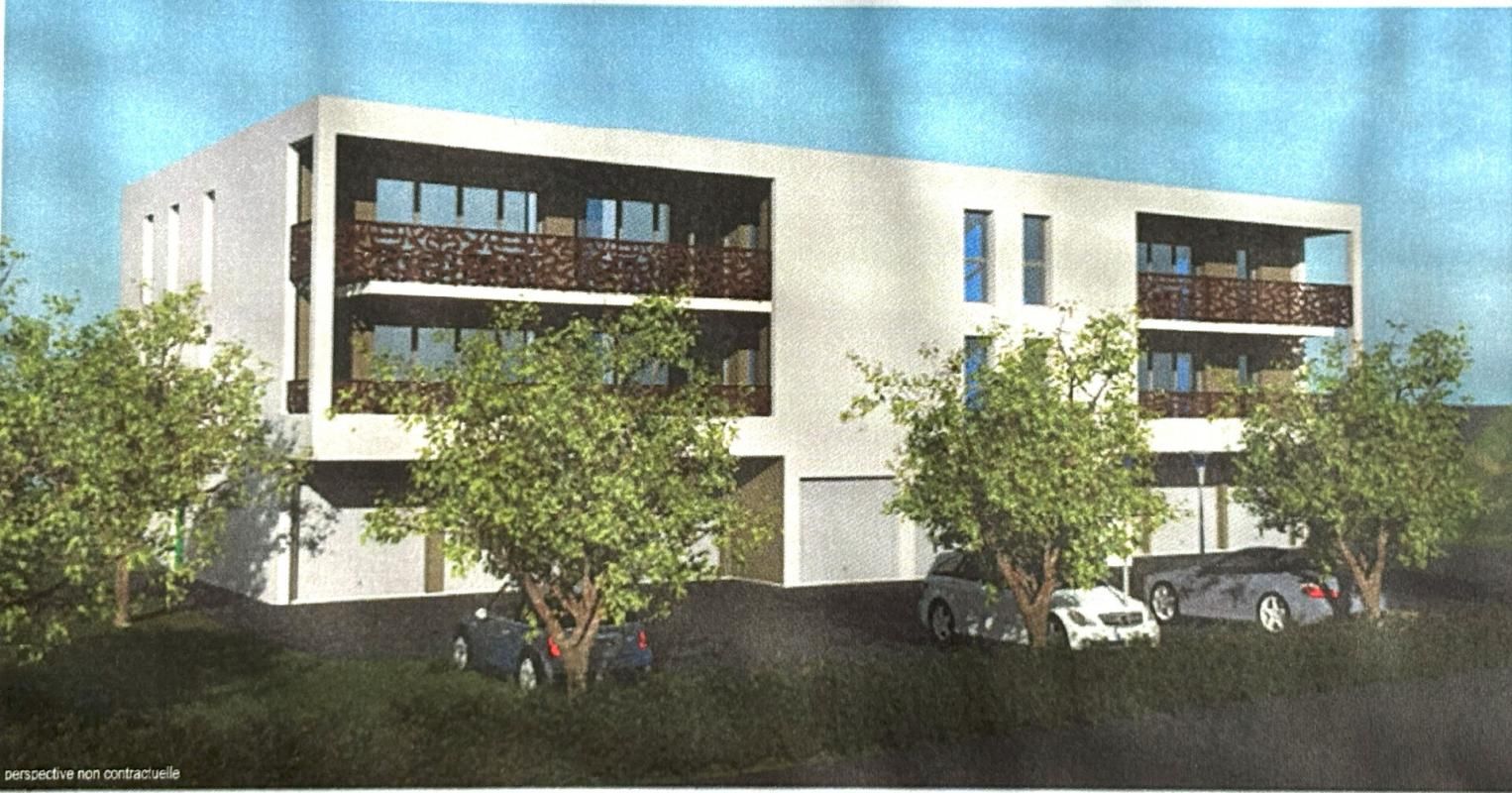 BOURG ARGENTAL 42220 Programme neuf de 9 logements du T2 au T4, 10 garages et 15 places de parkint