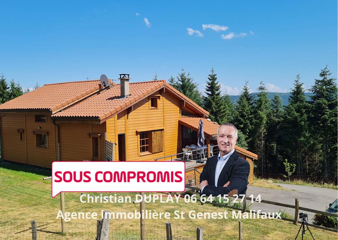SOUS COMPROMIS Chalet Saint Regis Du Coin chalet 140 m² habitables 4 chambres  sur 1H5 de terrain