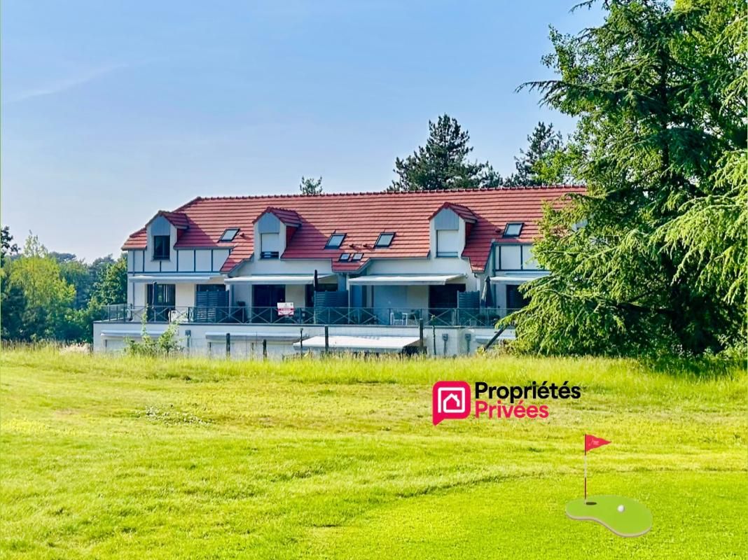 Superbe duplex 2 CHAMBRES , terrasse , garage et cave avec vue golf - 73.44 m2