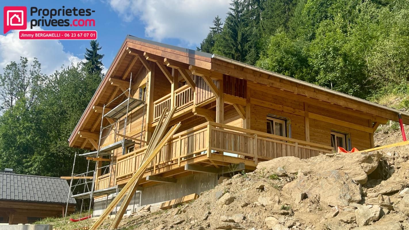 Chalet Neuf à St. Gervais avec Vue chaine des Aravis. Livraison Fin Été 2025