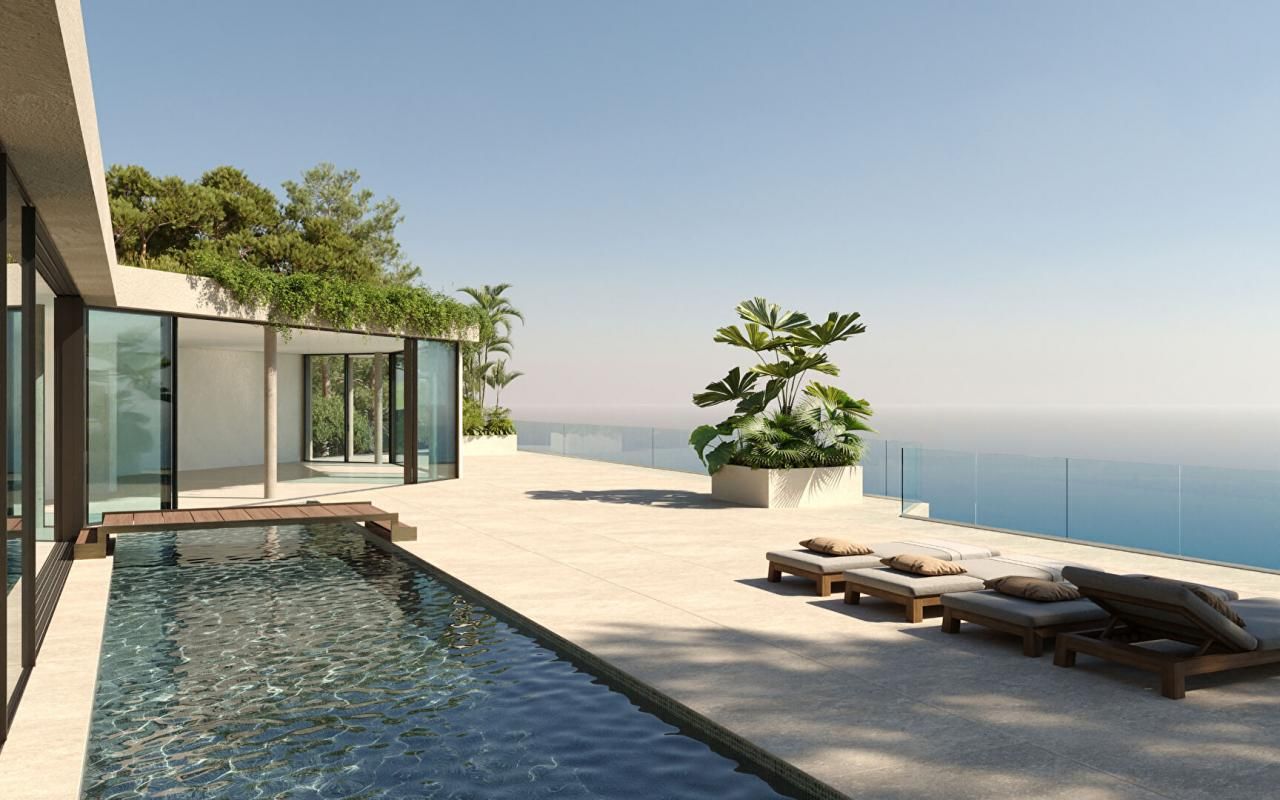 Terrain 3183m² vue mer avec PC accordé