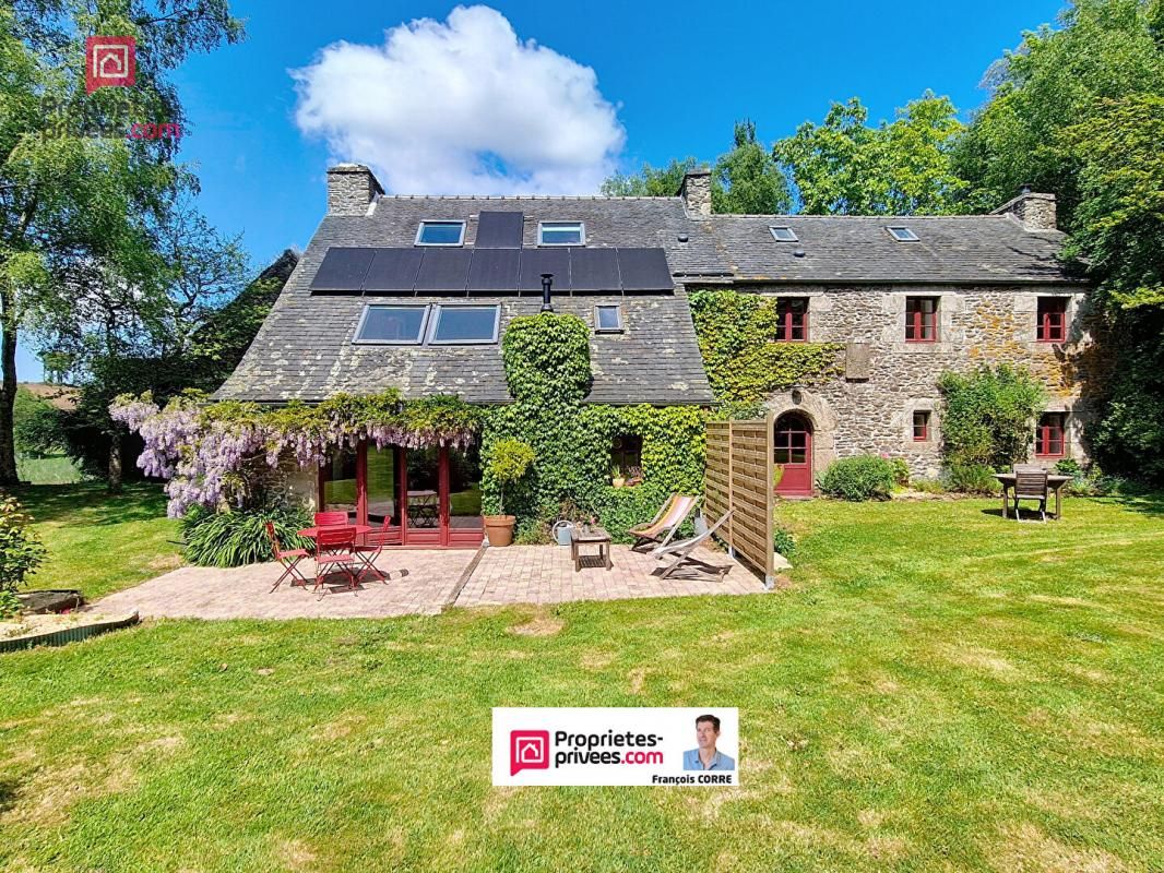 Propriété Plougonven 167 m2 et terrain de 3,7 Ha