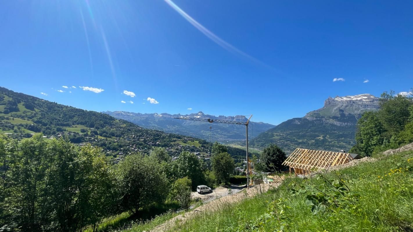 Chalet Neuf à St. Gervais avec Vue chaine des Aravis Livraison Fin 2025