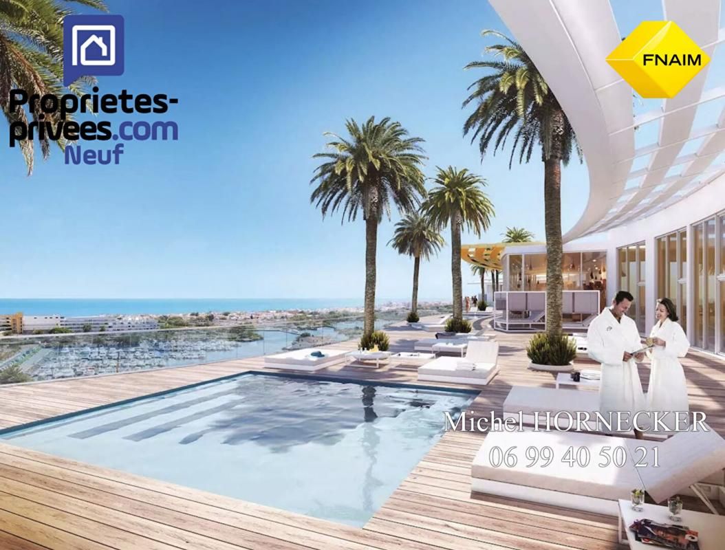 Village Naturiste du Cap d'Agde, Suite Duplex T2 Sud, dernier étage