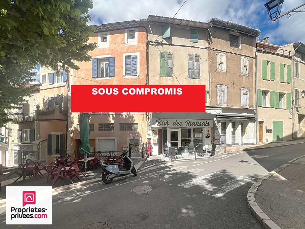 Rians Immeuble de rapport local commercial + Appartements