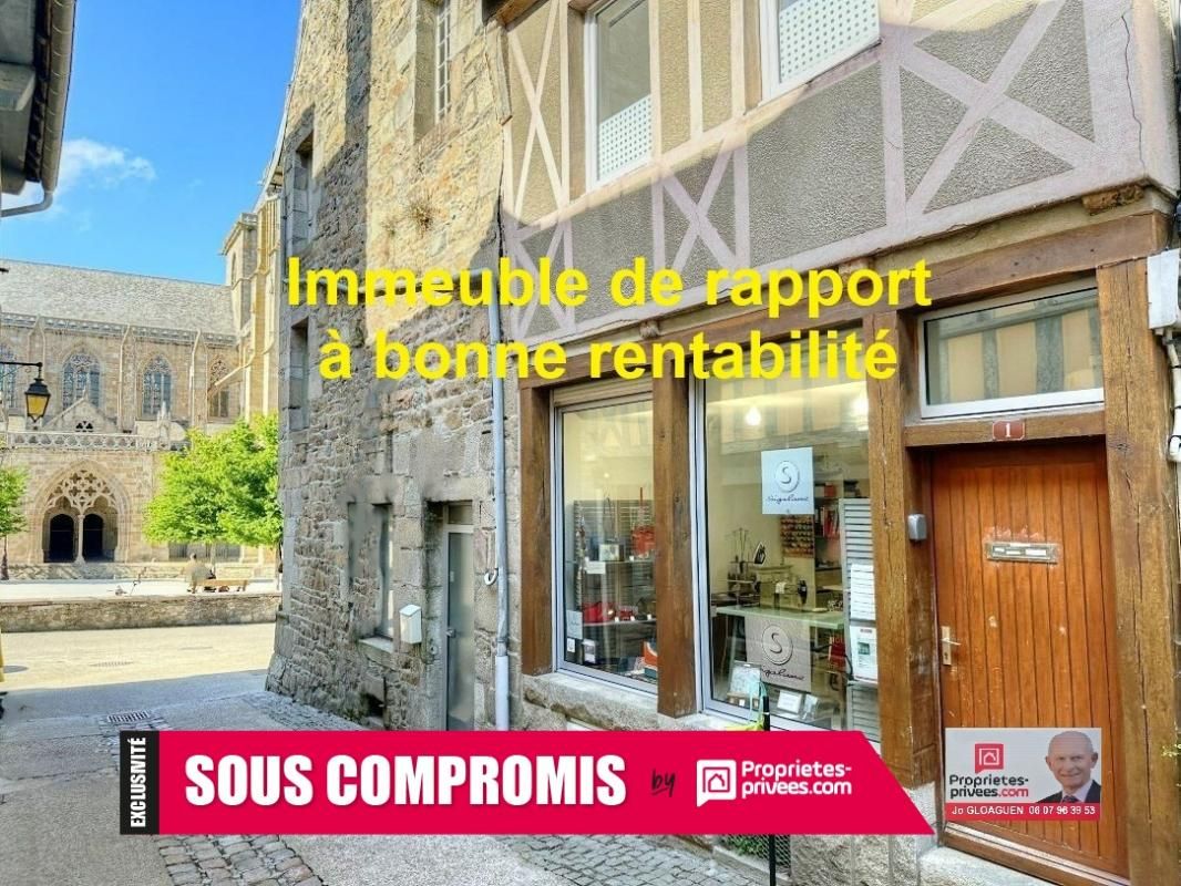 Immeuble de rapport en centre ville de Trèguier