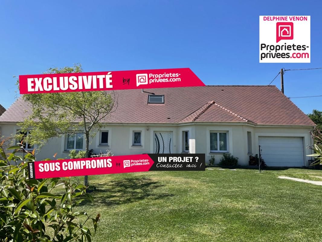 EXCLUSIVITE - Maison de 210 m² classe énergie C sur un terrain de 1000 m² environ à 2 pas du centre bourg et des écoles