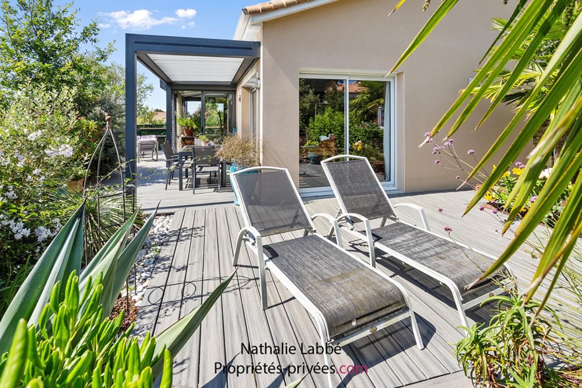 Maison récente (2016) Les Moutiers En Retz proche Mer et centre bourg 3 pièce(s) 90 m2 + véranda 15m² et pergola bioclimatique