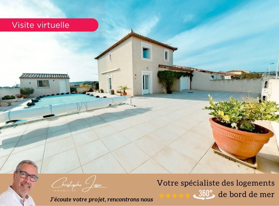 Maison avec piscine et garage sur 372m2