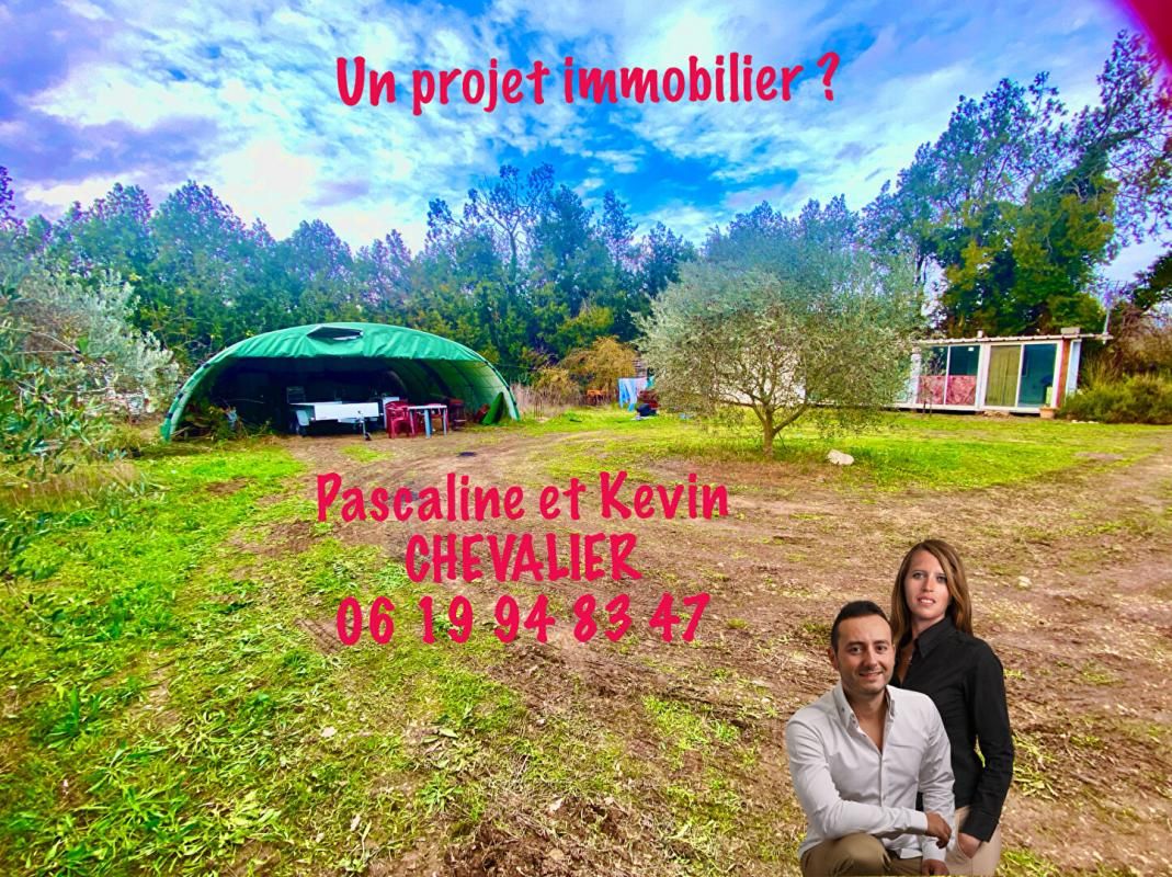 Terrain agricole de 1,5 ha avec oliviers à Mallemort