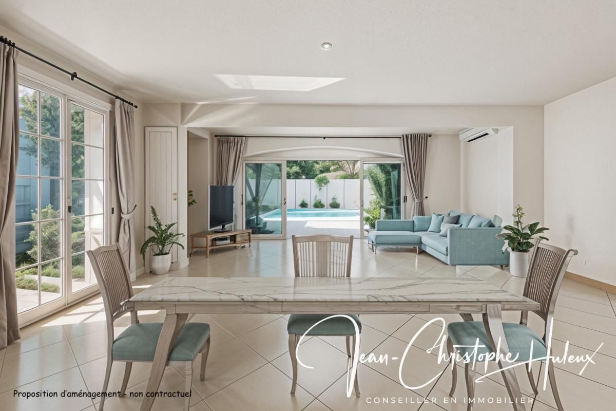 30230 BOUILLARGUES - Villa 5 pièces 156 m2 avec Piscine