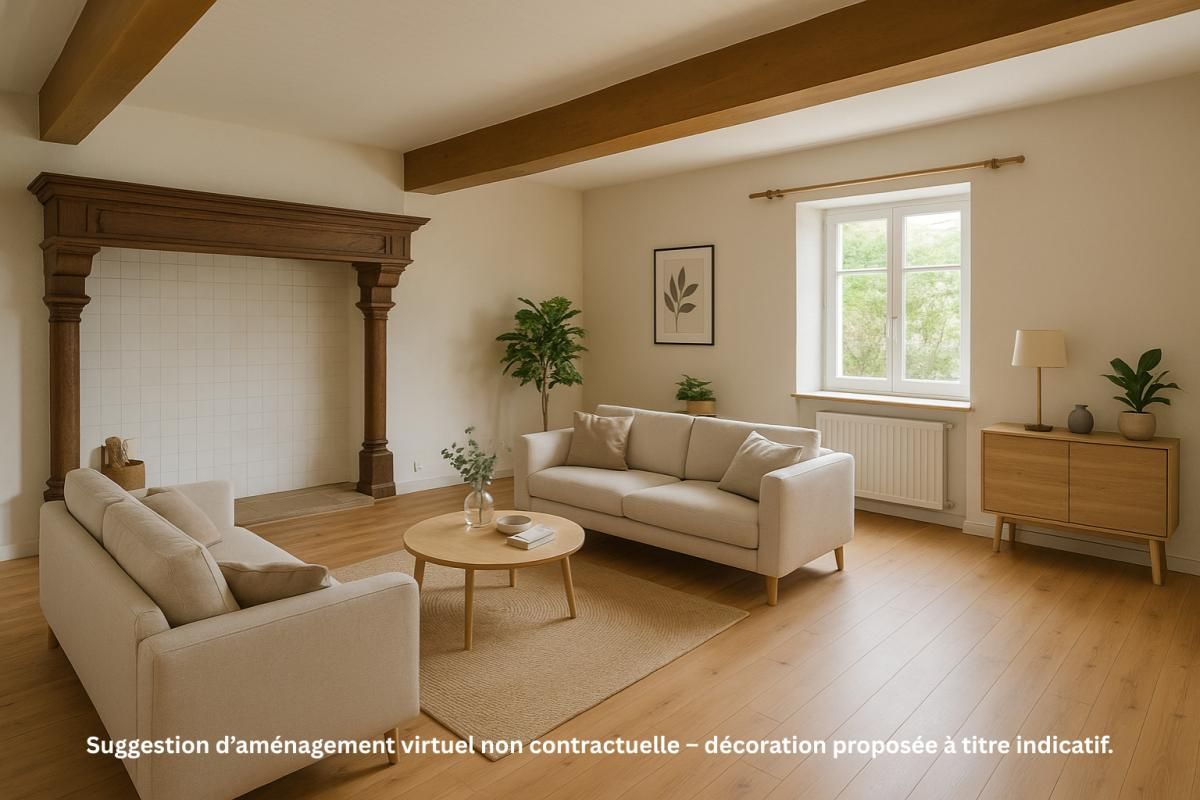 Ancienne ferme du 19e siècle à fort potentiel de 105m² et combles aménageables à Pollionnay (69290)