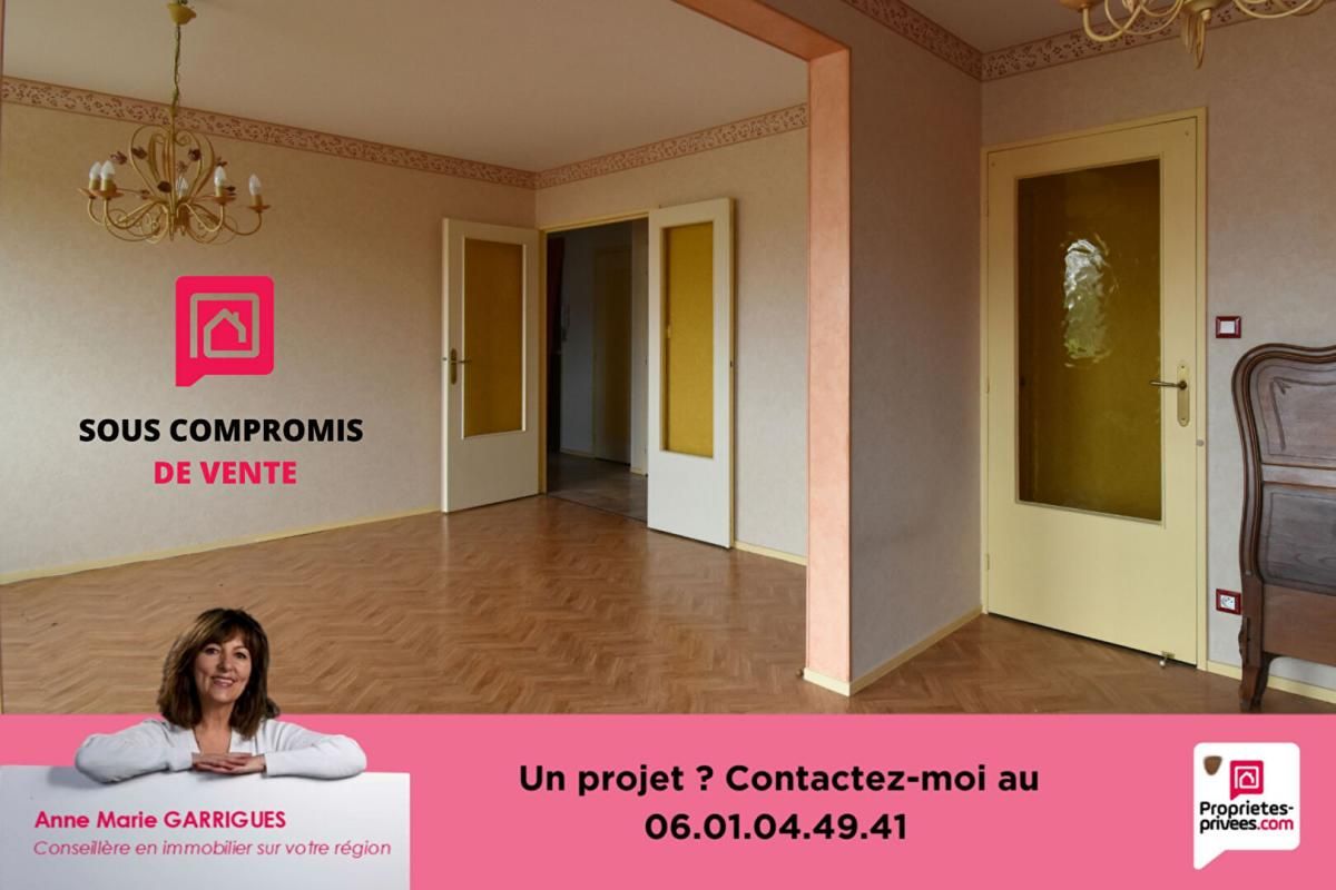 Macon Le Saint Vincent - T4, lumineux avec balcon - 82 m2