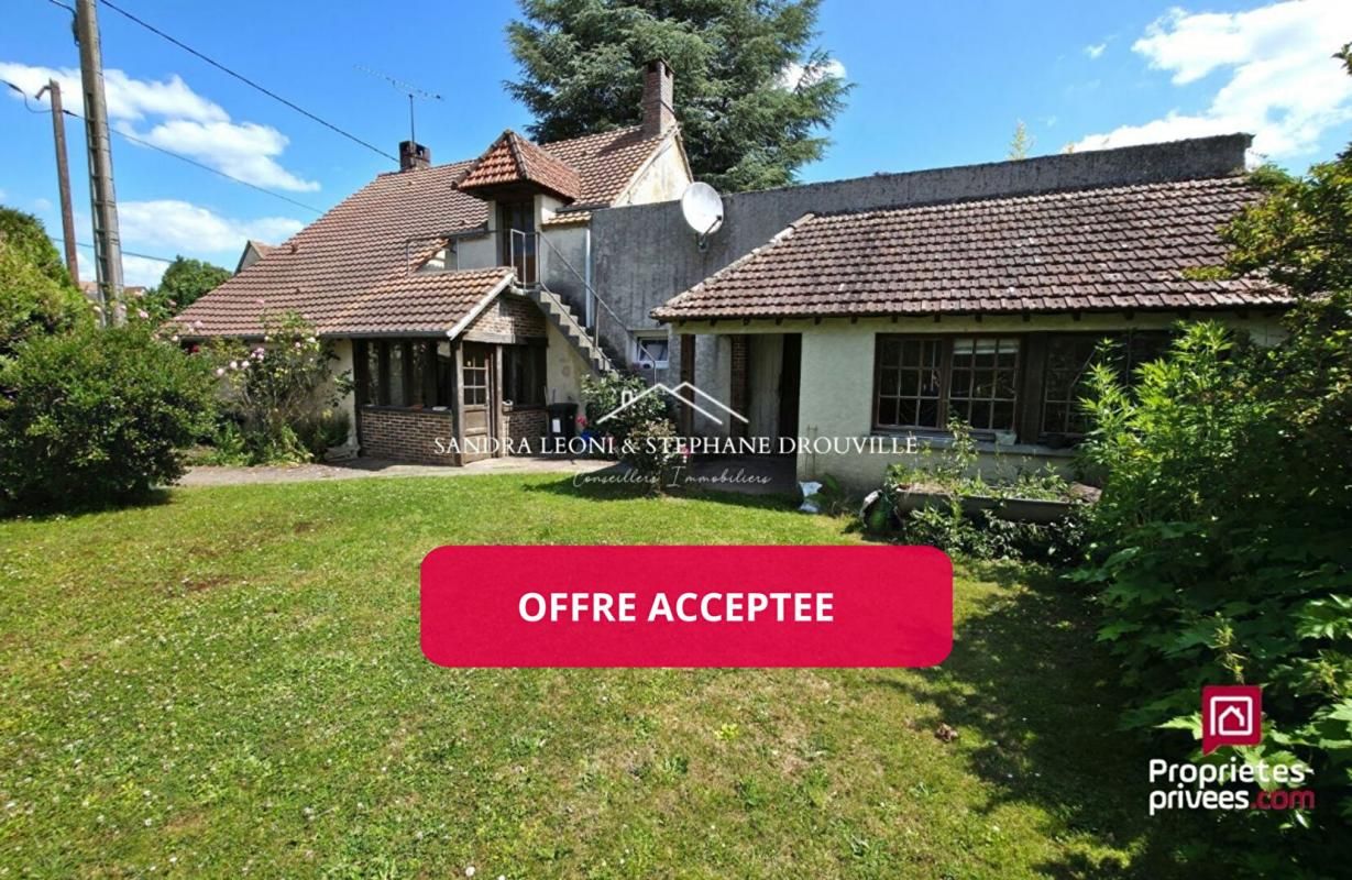 PROCHE GALLARDON - MAISON DE 122m², 5 PIECES, 3 CHAMBRES. GROS POTENTIEL
