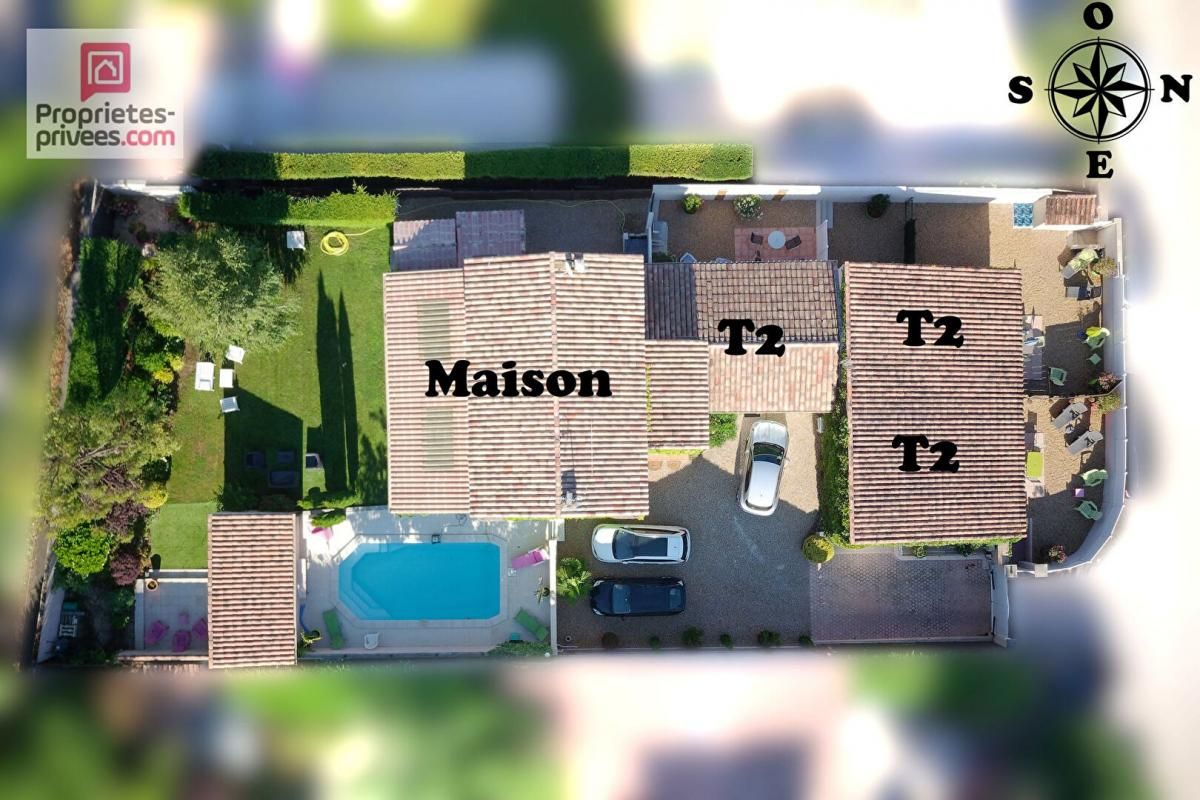 Superbe maison T5 avec 3 T2 en revenus locatifs