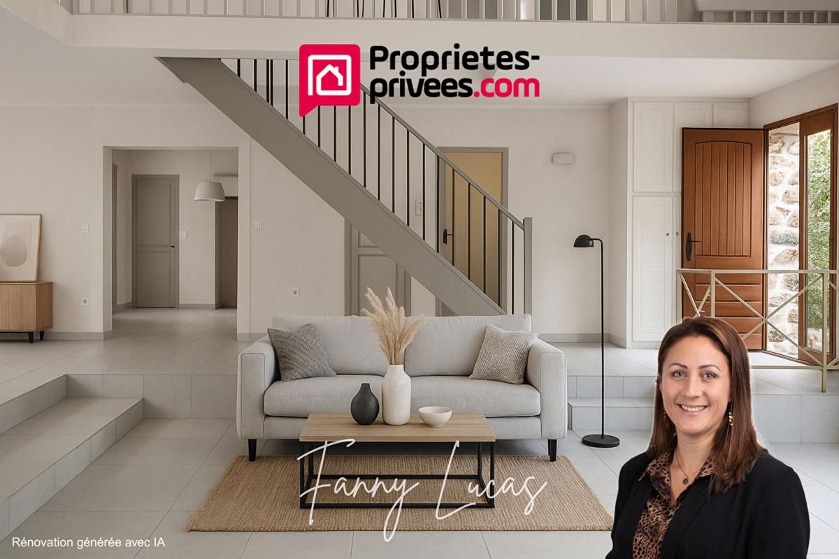 Propriété de caractère et sa piscine sans vis-à-vis