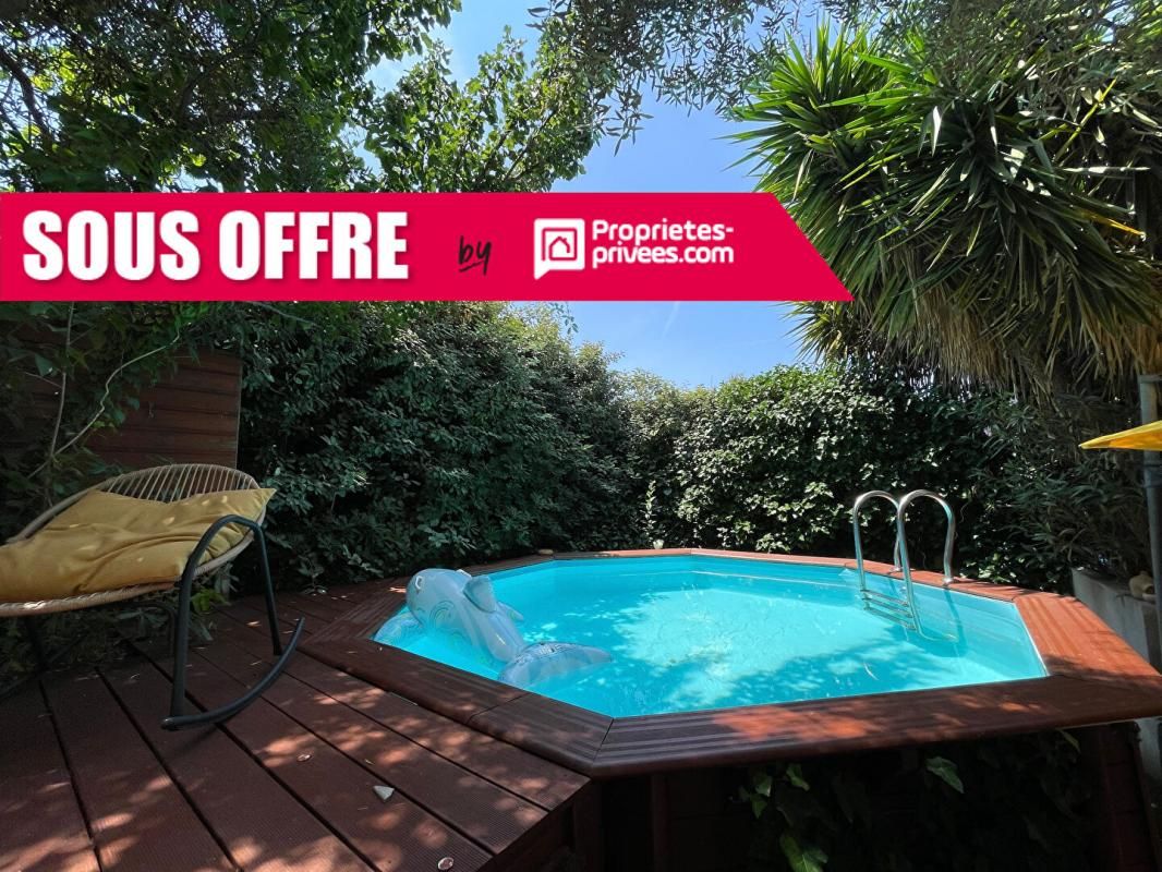Secteur recherché - Maison 2 chambres avec jardin et piscine - Quartier Cytharis (Fontsainte) - La Ciotat (13600)