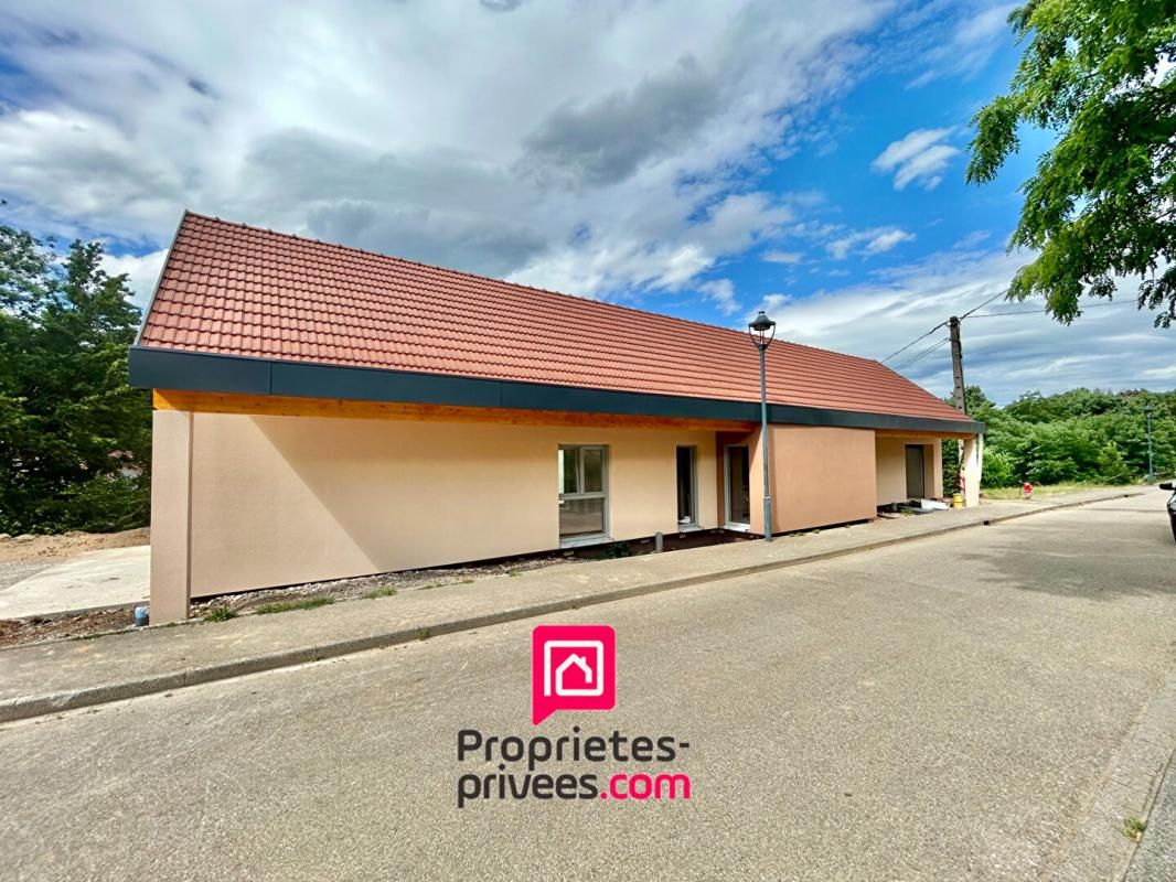 Maison neuve plain-pied -114 m² - Terrain 525 m² - Barr (67140)