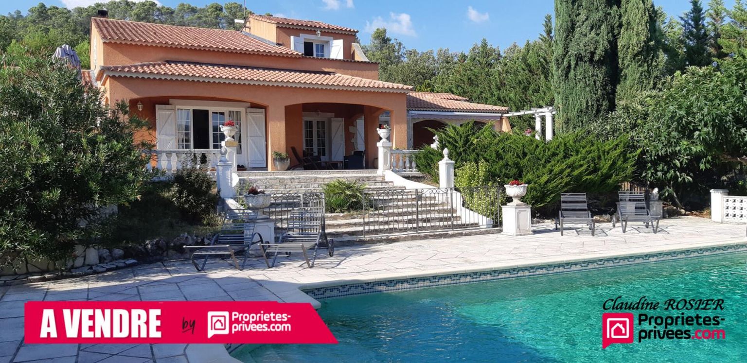 Forcalqueiret - Villa 9 pièces 300 m2 piscine garage et studio indépendant