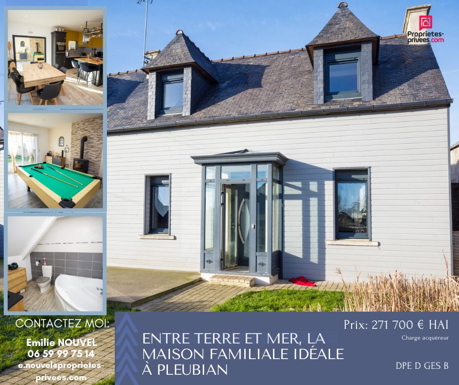 Charme et confort à Pleubian, maison rénovée proche mer et commerces