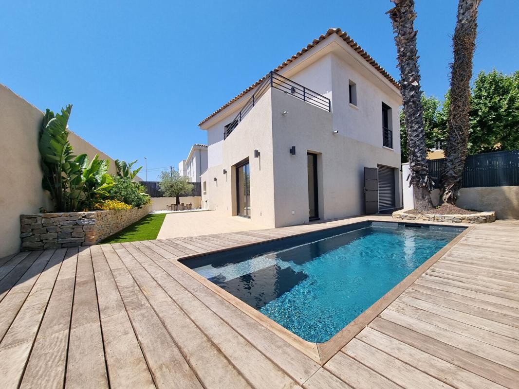 Maison neuve T6 de 118m² avec piscine et garage