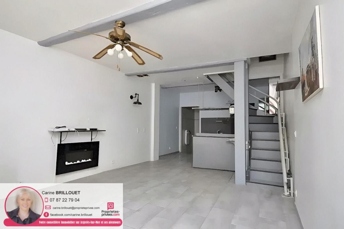 Maison 4 chambres à rénover partiellement, toiture neuve et fort potentiel - Argelès Village