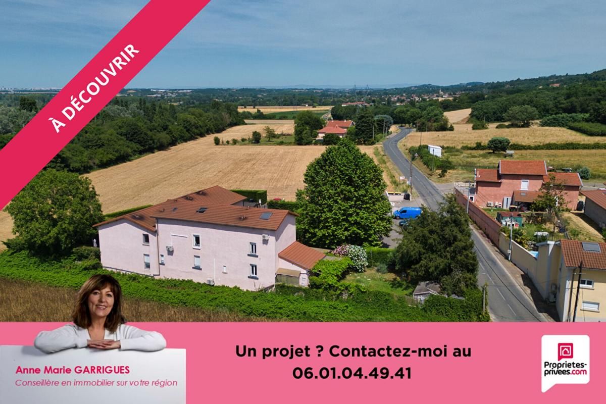 Simandres T2 de 47 m2 - Jardin 430 m² - Place de parking