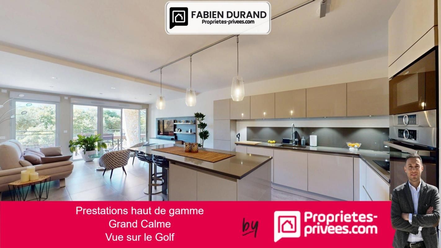 Appartement T3 de 90 m² + terrasse plein sud - Résidence Haut de Gamme -Saint-Raphaël Valescure