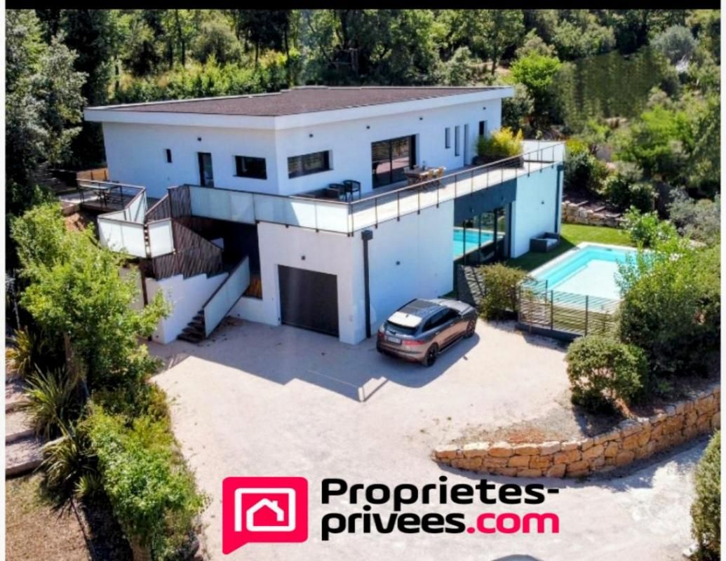 Maison contemporaine vue imprenable 8 pièces 225 m² - Terrain 1800 m²
