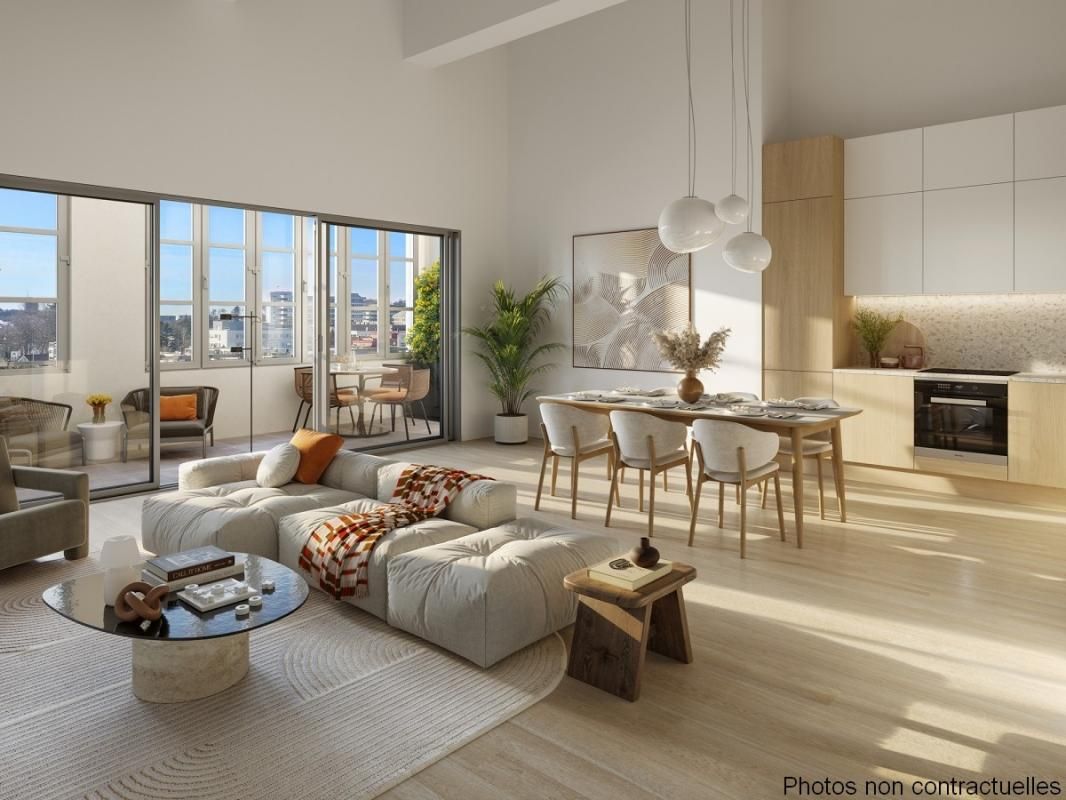 Apt T4 de standing - Dernier étage avec ascenseur - Brive hyper centre avec vue dégagée