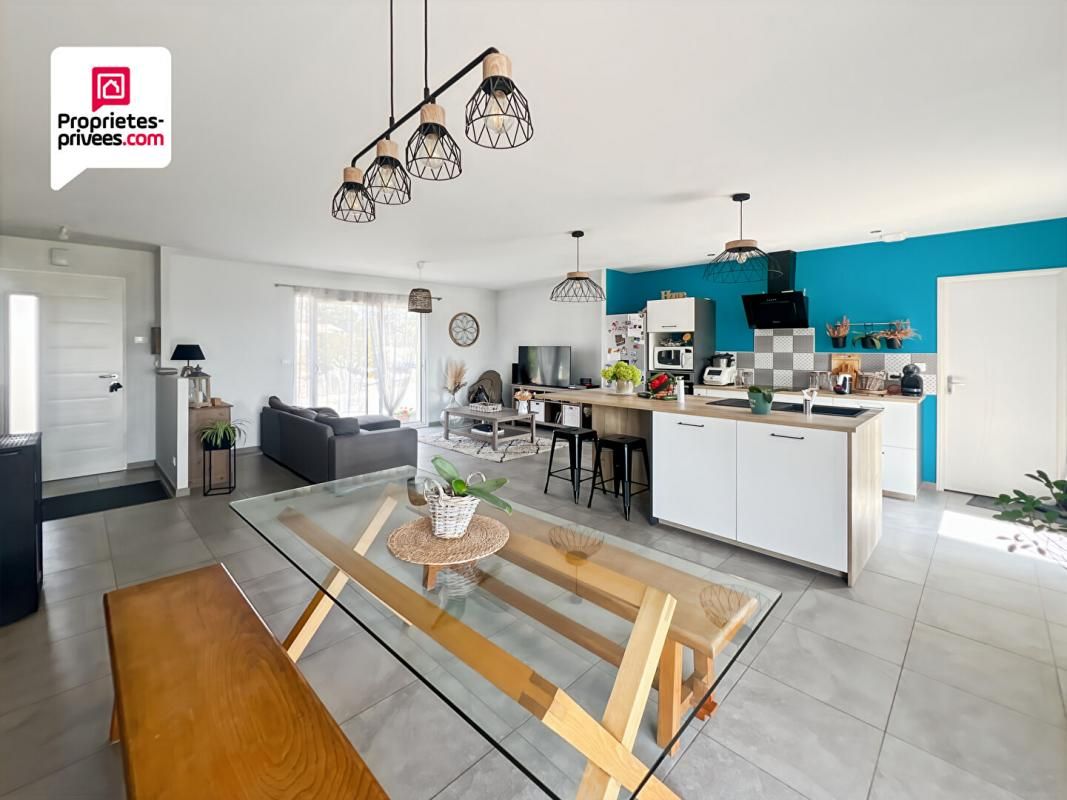 Maison 3 chambres - garage et jardin