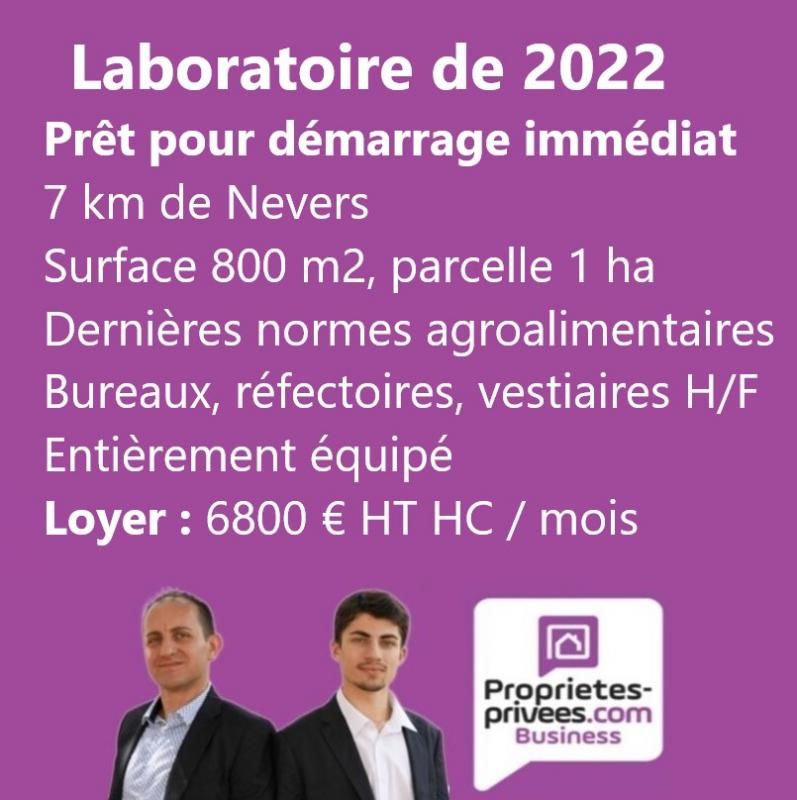 7 KM DE NEVERS - LABORATOIRE ALIMENTAIRE 800 M², DARK KITCHEN
