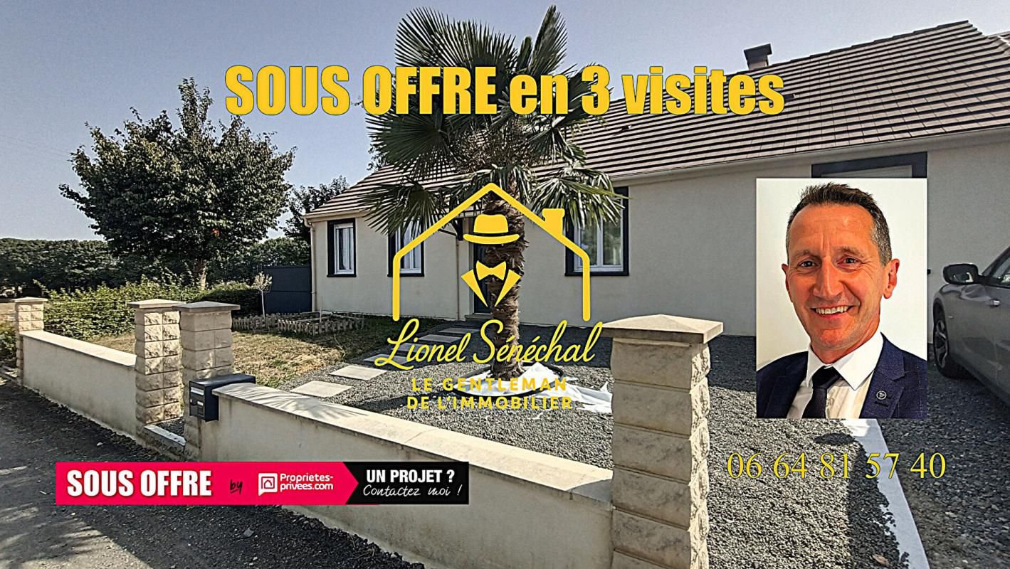 Maison lumineuse entièrement de plain - pied 8 pièces de 108 m2 sur une parcelle de plus de 600 m2 à Degré