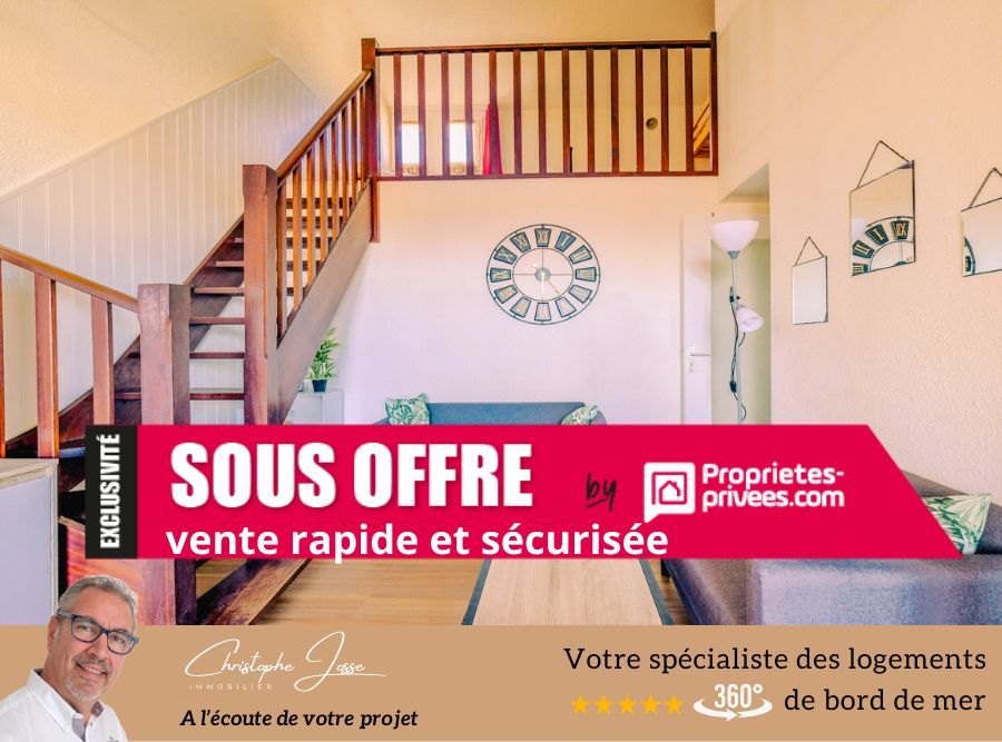 Duplex T3 avec grande loggia direct plage