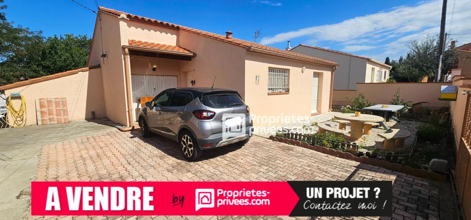 Maison Trouillas 4 pièces de 96 m2 avec jardin et piscine