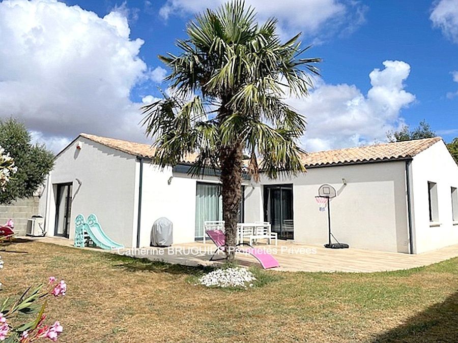 Maison de plain pied 116 m2 3 chambres, garage, jardin