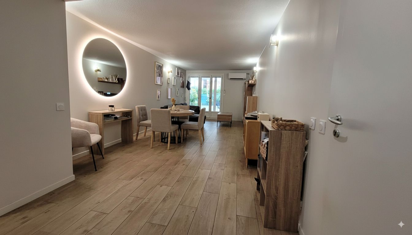 Appartement Familial Entièrement Rénové avec Jardin Privatif