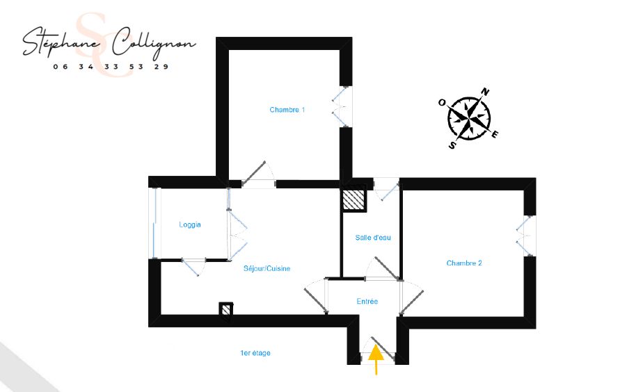 Appartement meublé T3 au Cap d'Agde avec place de parking - Emplacement Premium !