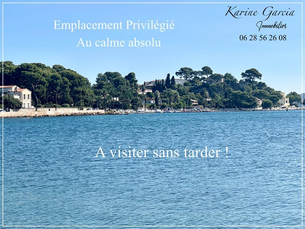 EMPLACEMENT PRIVILEGIE A PROXIMITE DE LA MER - A 5 MINUTES A PIED DU FORT BALAGUIER  LA SEYNE SUR MER - AU CALME ABSOLU  - MAISON  4 PIECES  70 m2 - TERRAIN 645 M²