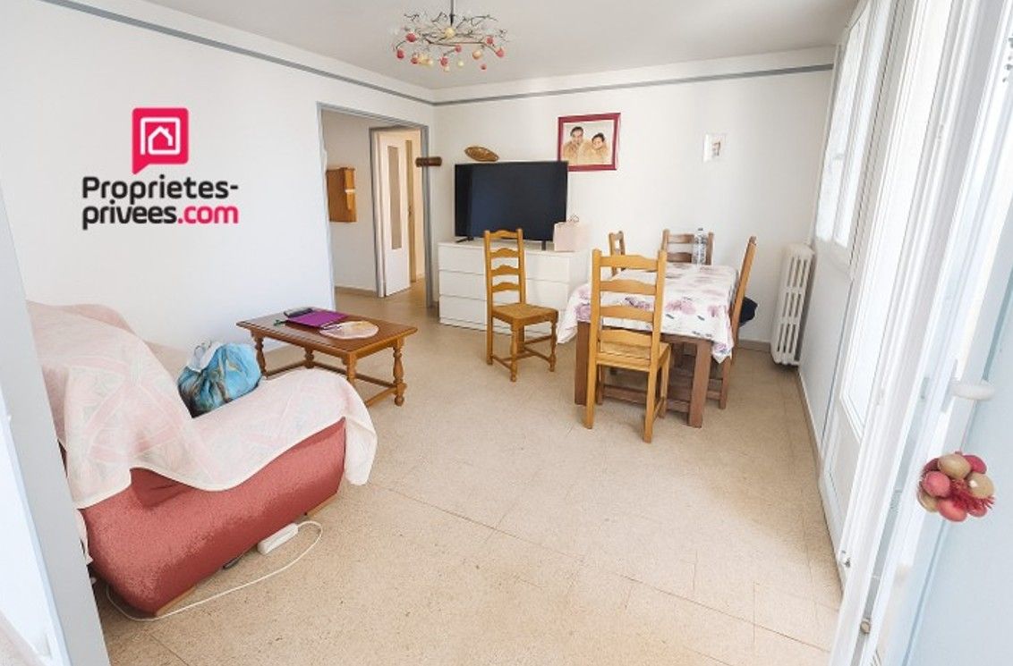 Appartement T4 de 65 m² avec balcon et cave