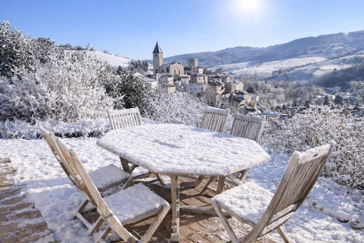 CHAMELET LE BOURG. Maison 183m2 5 chambres avec vue magnifique