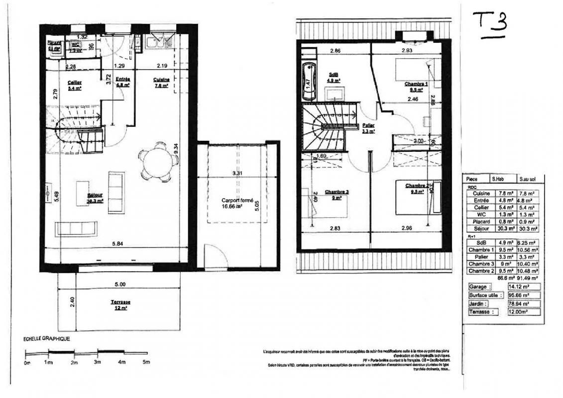 Gondecourt Maison 4 pièce(s) 88 m2